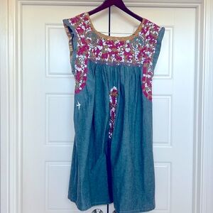 NEW•Mi Golondrina XL Flores short dress NWT-$345 retail